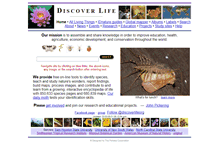 Tablet Screenshot of discoverlife.org